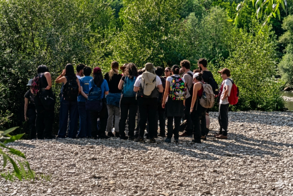Giornata di studio e attività sul campo lungo il fiume Sele per gli studenti di Scienze Naturali dell’Università Federico II.