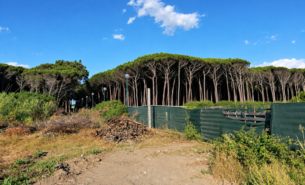 INCENDI NELLA PINETA, L’ENTE RISERVE CHIEDE ALLA REGIONE CAMPANIA UN TAVOLO TECNICO URGENTE